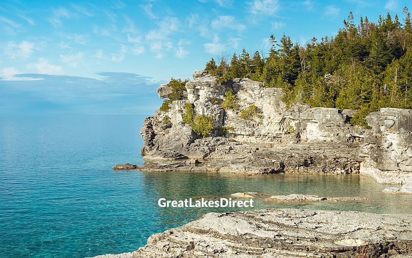 Halfway Rock Point in the Bruce Peninsula National Park