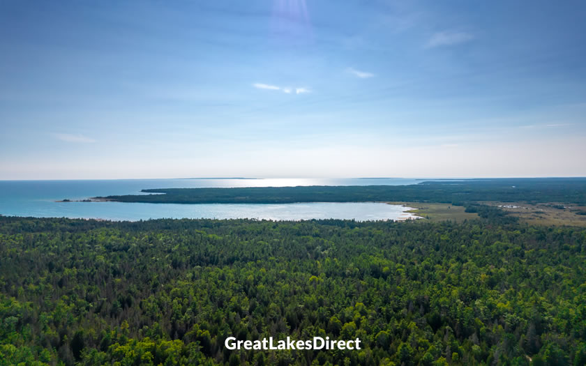 View over Misery Bay, Manitoulin Island