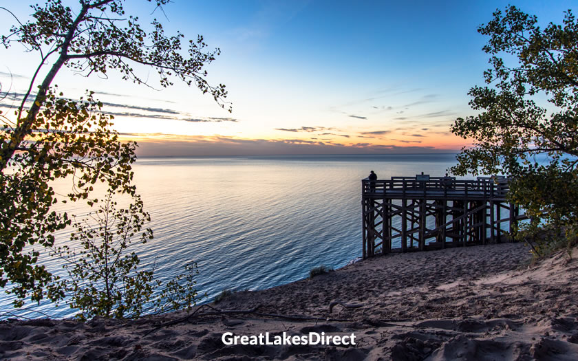 View of Lake Michigan from Sleeping Bear Dunes National Lakeshore