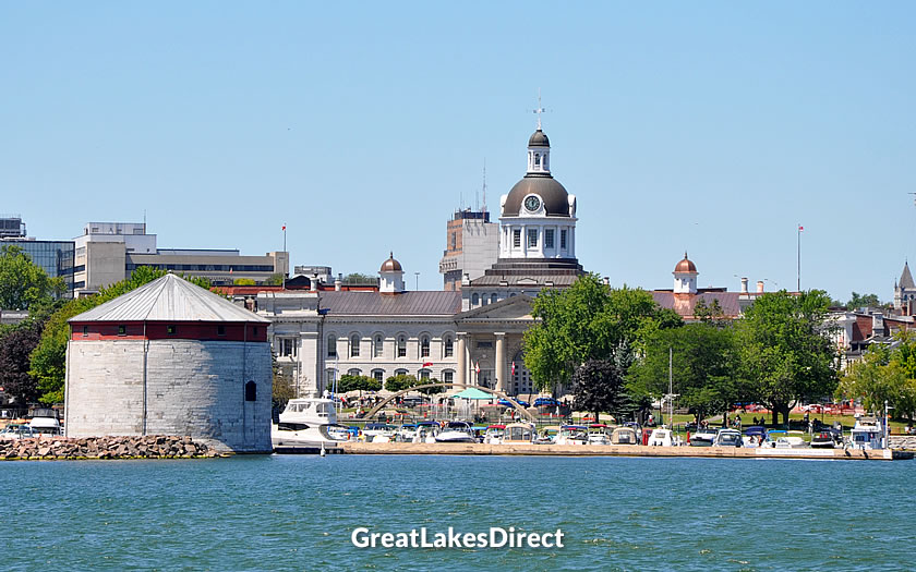 Kingston City Hall from Lake Ontario