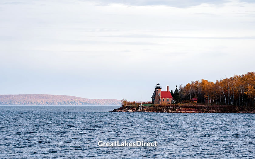 Sand Island Lighthouse in the Apostle Islands National Lakeshore
